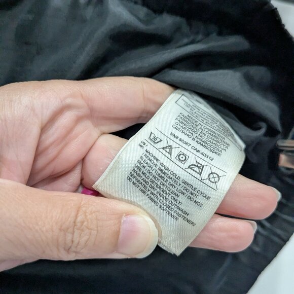 adidas Synthetic Puffer Coat Black Size Small - Picture 4 of 5